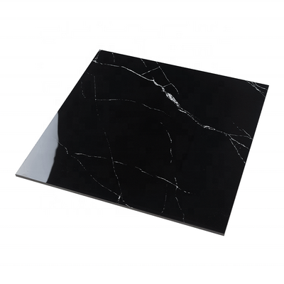 60x60 marble ceramic tile black color porcelain floor tiles for house