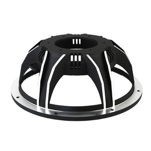 wholesale S shape  10 Inch Aluminum Frame Car stage audio speaker horn accessory bracket Speaker Basket