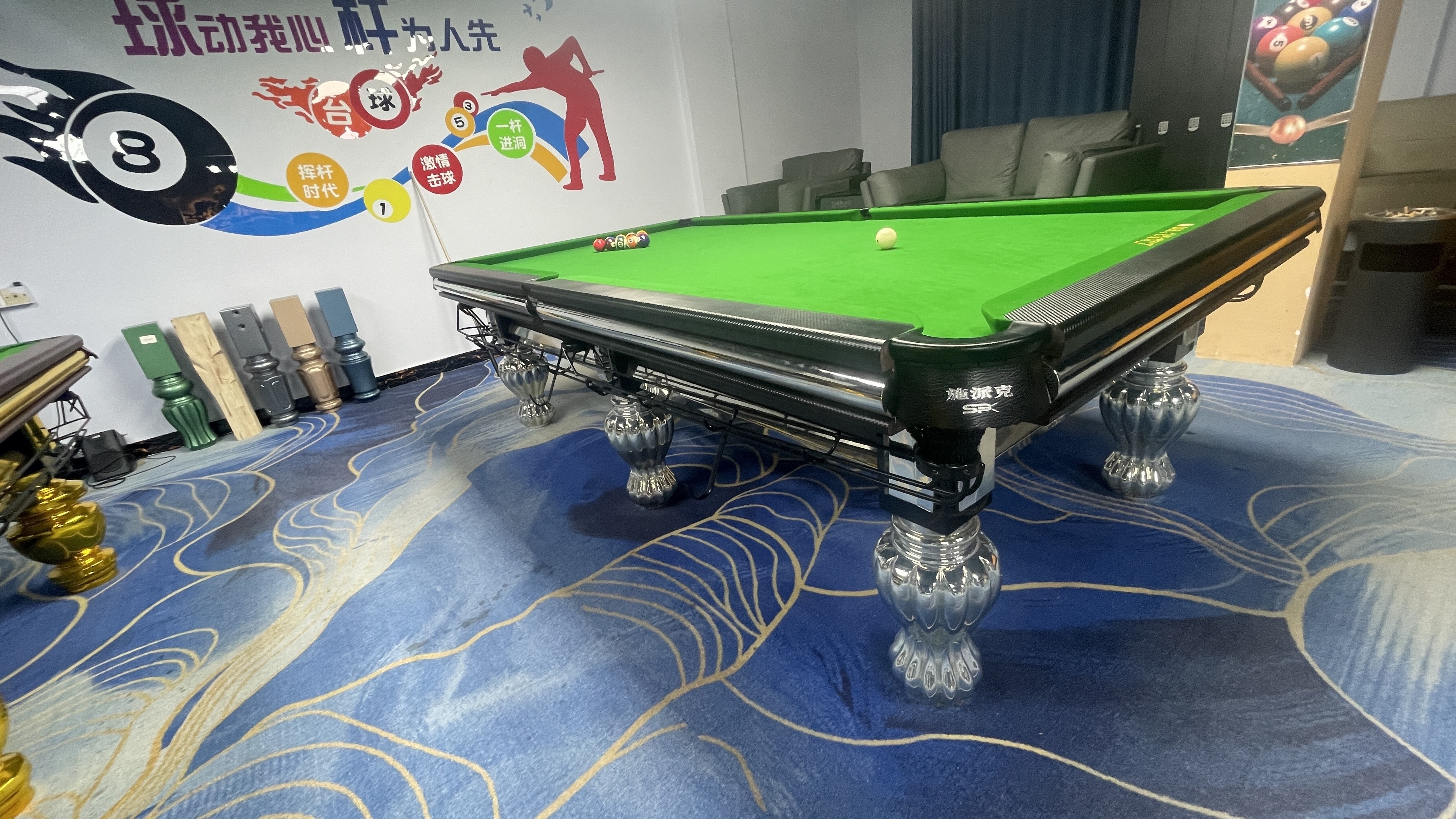 owm brand SPK  2023 new design  10ft International Standard Premium  Billiards Pool Table on sale