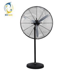 Ventilador Industrial Fan 20 24 26 30 Inch Heavy Duty Stand Fan Industrial 3 OX Aluminum Blades Standing Fan