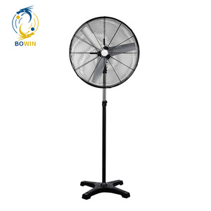 20 24 26 30 Inch Heavy Duty Stand Fan Industrial 3 OX Aluminum Blades Standing Fan