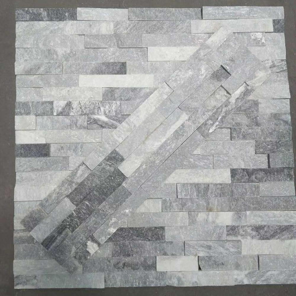 Tile Natural Quartz Slate Culture Stone Wall