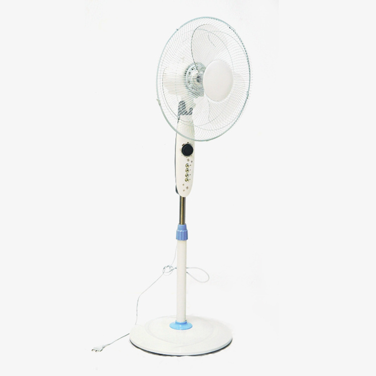 16/18/20 Inch Oscillating Pedestal Fan Bases Plastic Hotel Floor Household Air Cooling Fan Free Spare Parts Electric Floor Fans