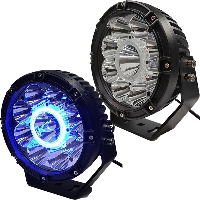 60W 7Inch round not laser 7 inch  DC 10-30V 63W led off road driving head light for tractor led work light