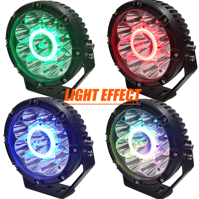 60W 7Inch round not laser 7 inch  DC 10-30V 63W led off road driving head light for tractor led work light