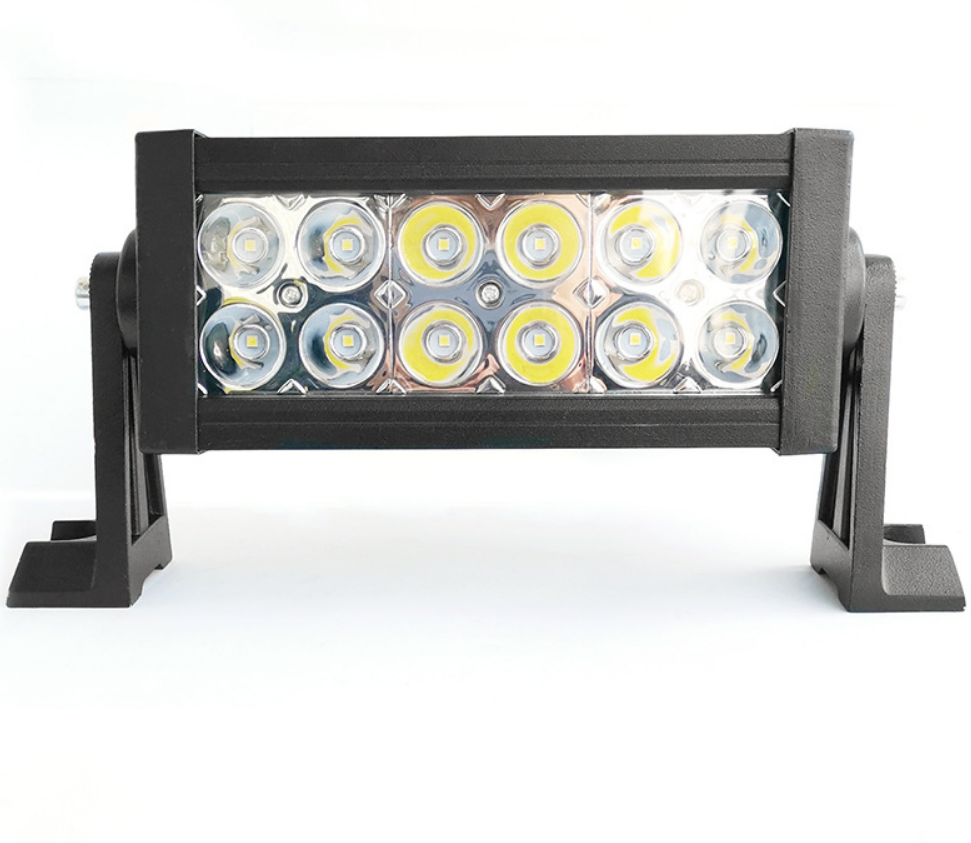 Hummer dual row 36WLED strip roof spotlights off-road vehicle front bumper lights LED work lights