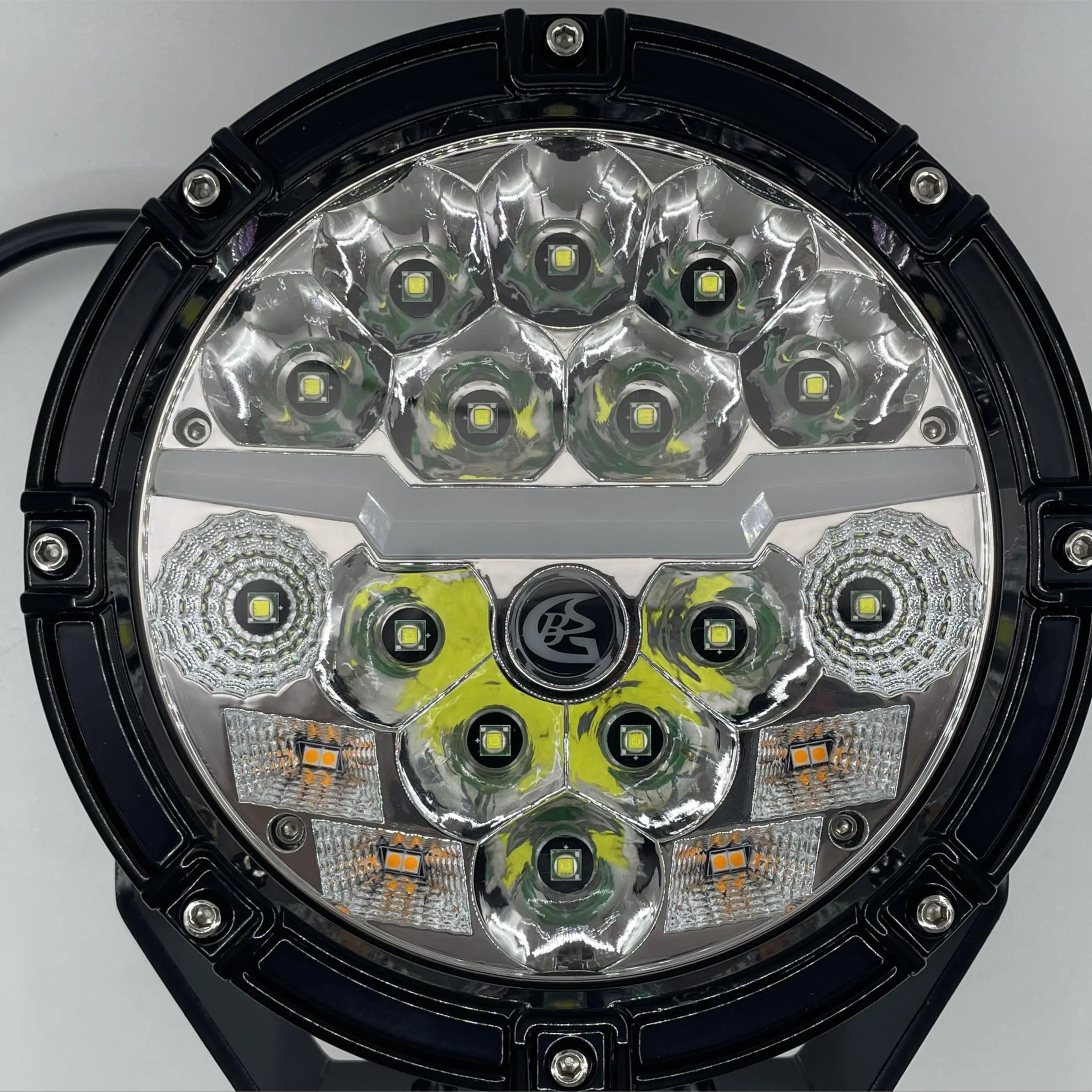 Wholesale High Power  Off Road Led Driving Spot Light 4WD 1250M Round Truck Offroad 7  inch Car Led Spotlights 4x4