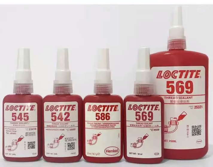 Loctit 542 545 569 586 glue, hydraulic pneumatic pipe leak-proof thread sealant liquid raw material belt