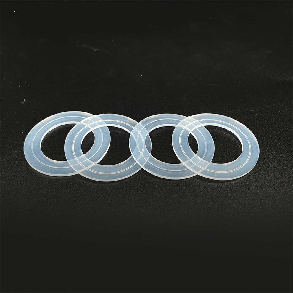 custom small size heat resistant clear rubber silicone o ring sealing gasket