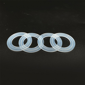 custom small size heat resistant clear rubber silicone o ring sealing gasket