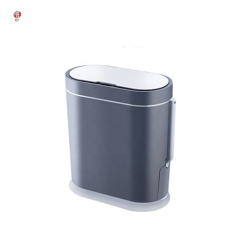 Smart Automatic Induction Rubbish Can Ss Electric Touchless Trash Can Waste Bin