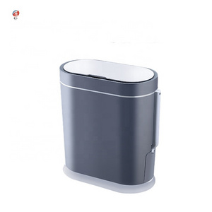 Smart Automatic Induction Rubbish Can Ss Electric Touchless Trash Can Waste Bin