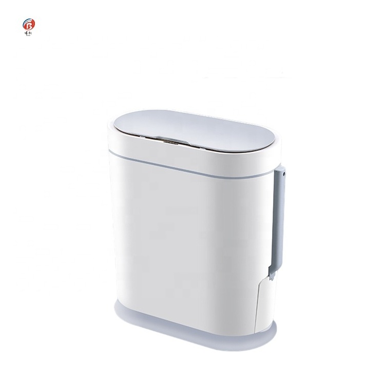 Smart Automatic Induction Rubbish Can Ss Electric Touchless Trash Can Waste Bin