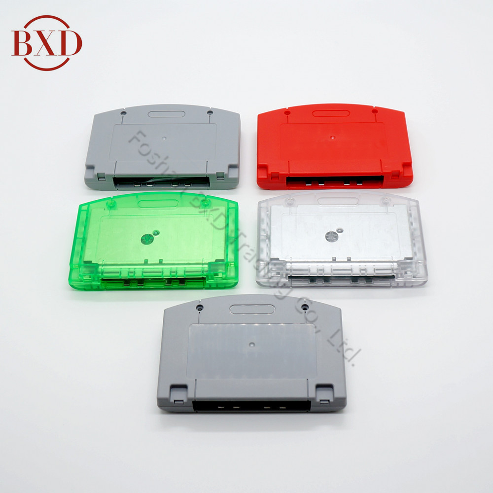 Replacement Game Card Shell for N64 Game Cartridge Cover Plastic Case US EU JP Version for Nintendo 64