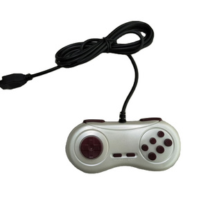 6 Buttons 9 Pin Gamepad for SFC for Sega MD  Game Wired Controller