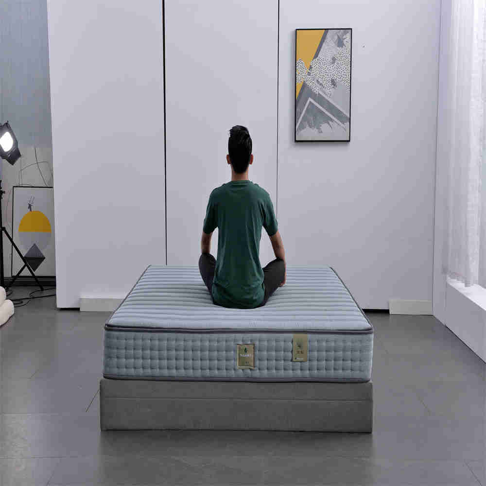 Cheap Mattress King Queen Single Size 5 Zone Fleece Topper Bed Hotel Pocket Spring Mattress In Box Mattress