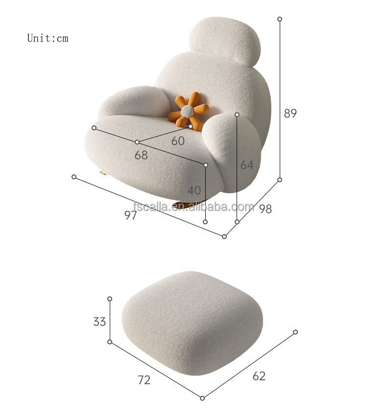 new design Living Room Furniture Canape Salon Single Recliner Sofa Comfort Relaxer Lounge Massager Adults Rocking Chair