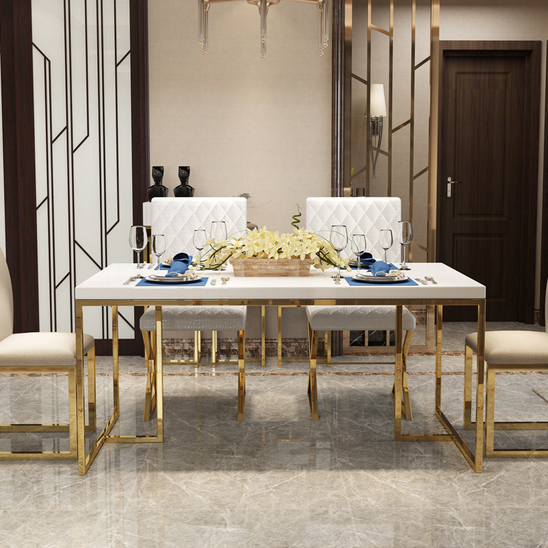 luxury modern dining room dining table and dining chair sets