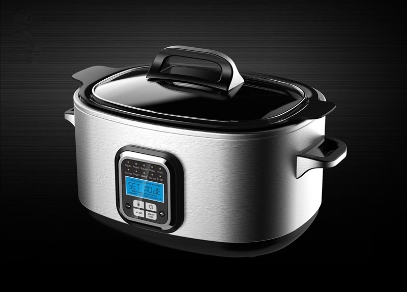 10 in 1 Electric Magic Multi Function cooker with Sous vide Fryer Slow cooker Stove top Sear Stew Steam Function