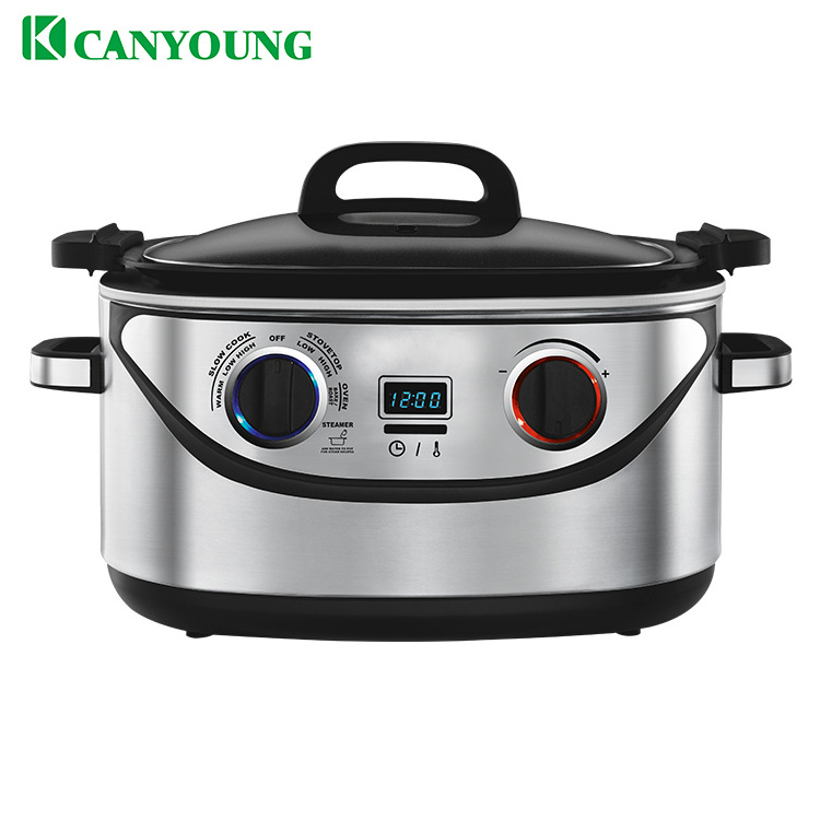 Electric cooker multifunction household electric function for steaming frying stewing sous vide air fryer