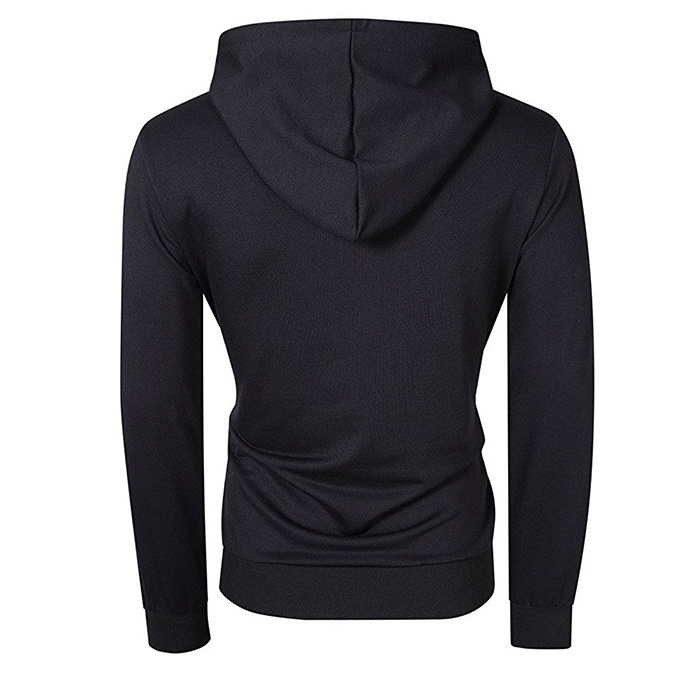 Hot Selling Plain Slim Fit Hoodies No Pocket Blank Hoodies Sweatshirts With No Labels Private Label Mens Hoodies