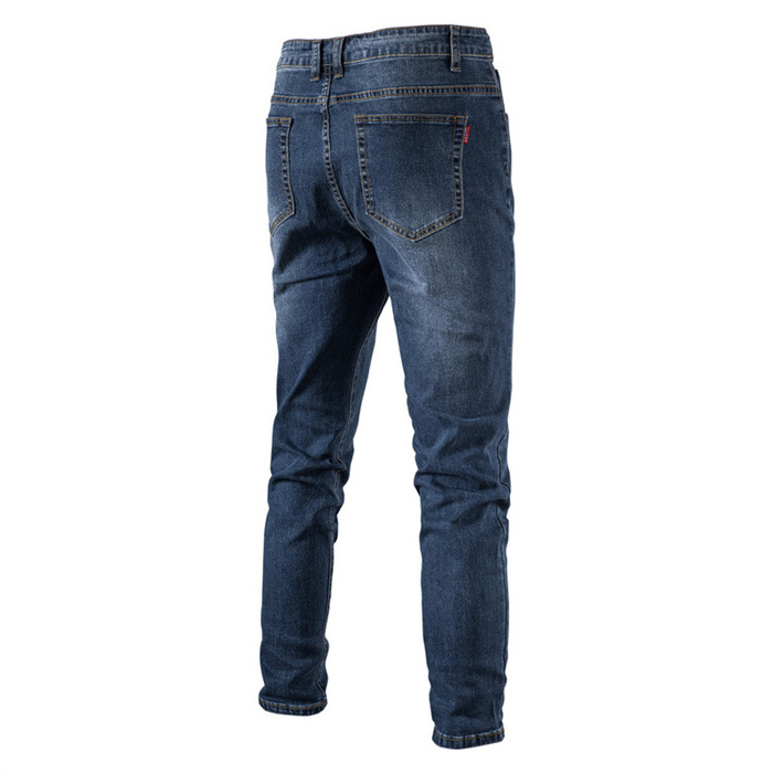 New Arrival Plus Size Men's Jeans Custom Essentials Latest Designer Jeans Slim Stretchy Denim For Mens Jean Trousers