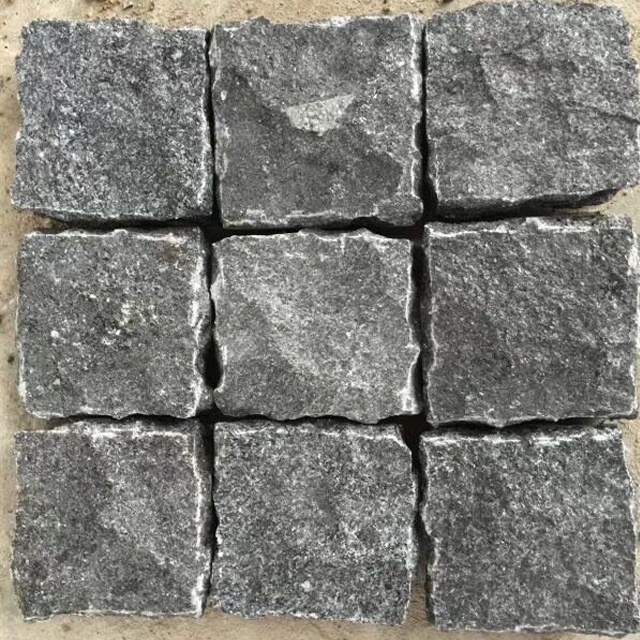 Mesh Cobble Stone Pavers Outdoor Driveway Paving Tiles