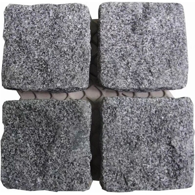 Mesh Cobble Stone Pavers Outdoor Driveway Paving Tiles