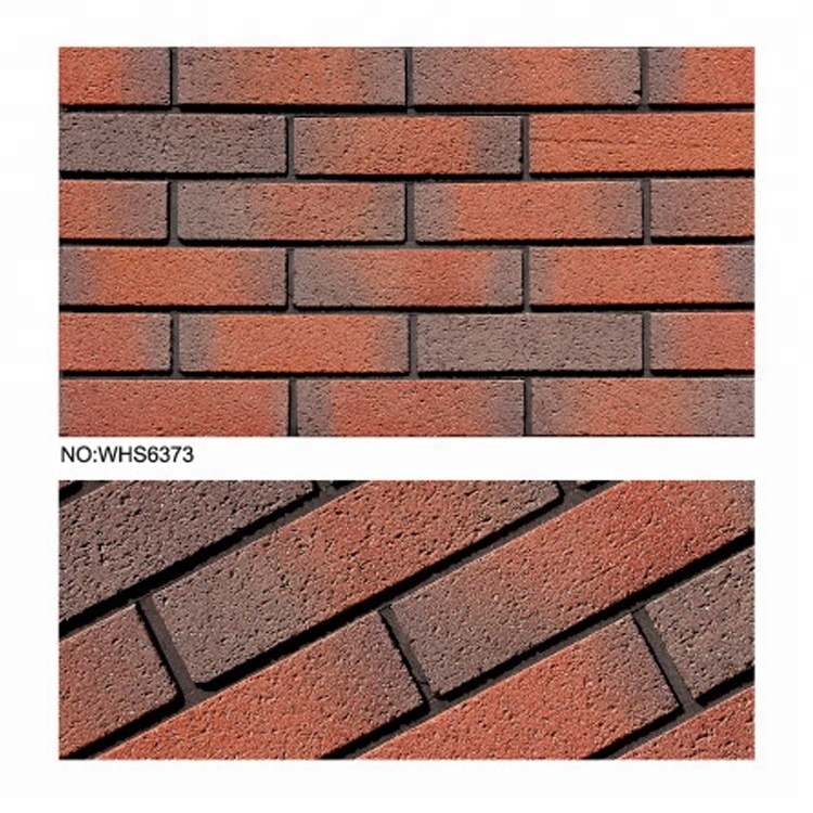 Natural Clay Brick without Glaze Wall Brick Veneer