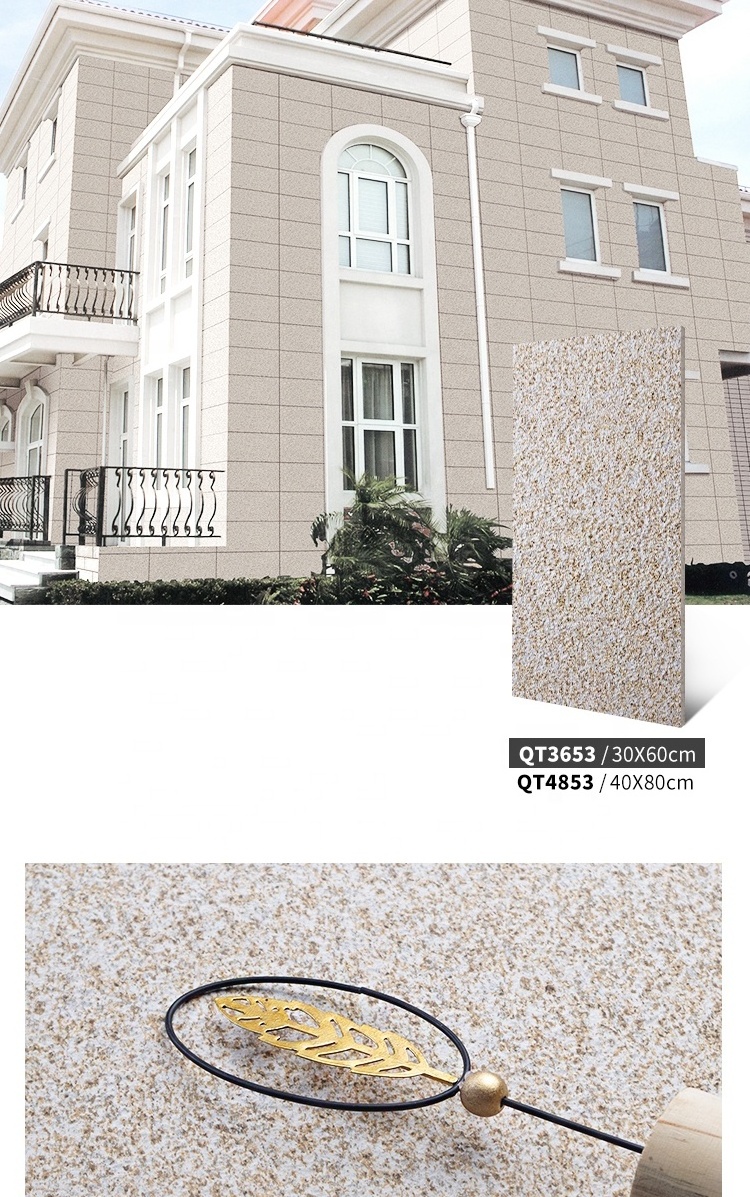 Exterior Clay 3D Tile Outdoor Porcelain Flexible Stone Ceramic Wall Tile