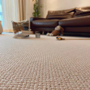 Anti Slip Rugs Soft Silky Smooth Wool Carpet for Bedroom Carpet Customized Modern Woolen Carpet Machine Made,loomed Solid Color