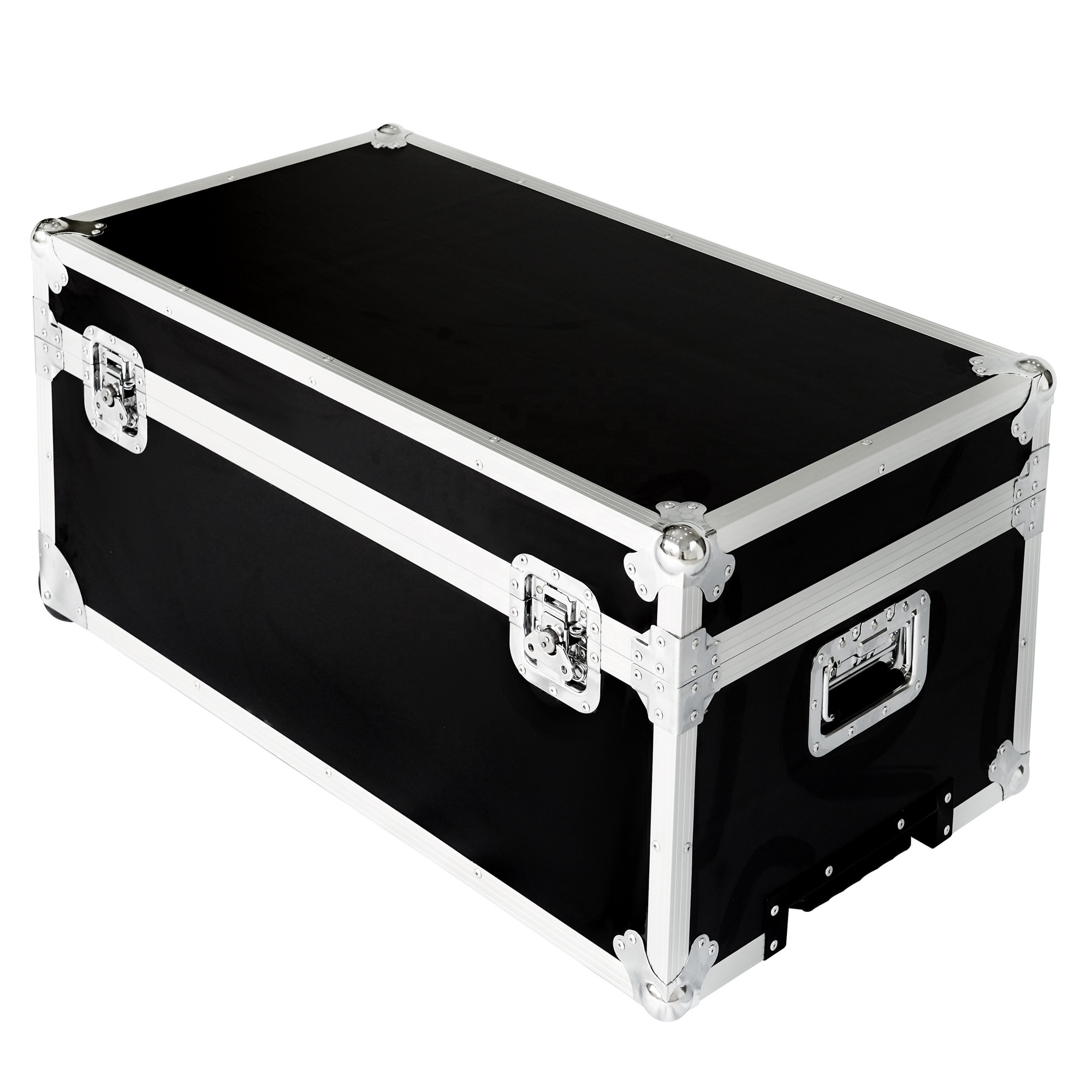 Professional Wholesale Cable Trunk Road Trunk Flight Case Utility Case Trade Show Storage Trunk Flight Case With Casters