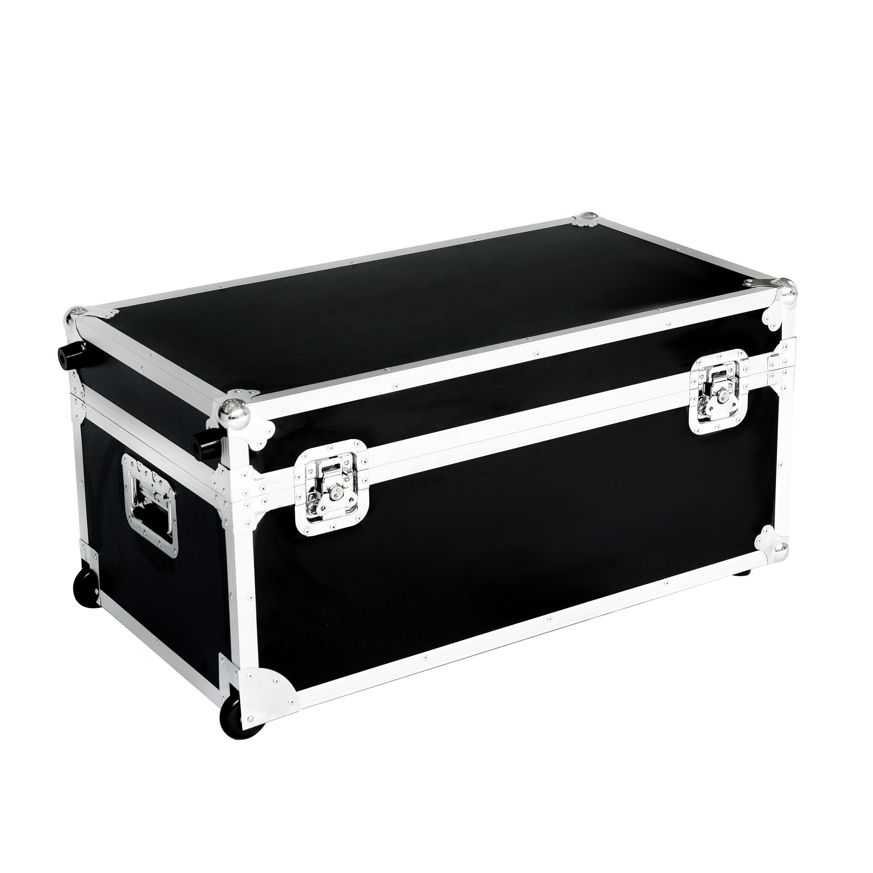 Professional Wholesale Cable Trunk Road Trunk Flight Case Utility Case Trade Show Storage Trunk Flight Case With Casters