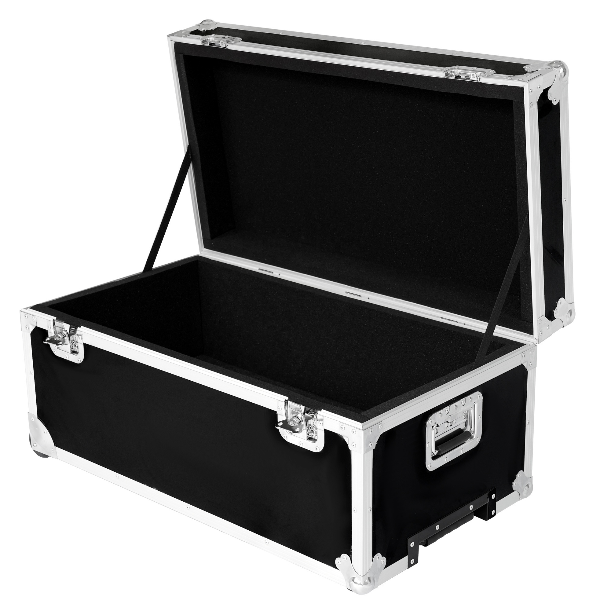 Professional Wholesale Cable Trunk Road Trunk Flight Case Utility Case Trade Show Storage Trunk Flight Case With Casters