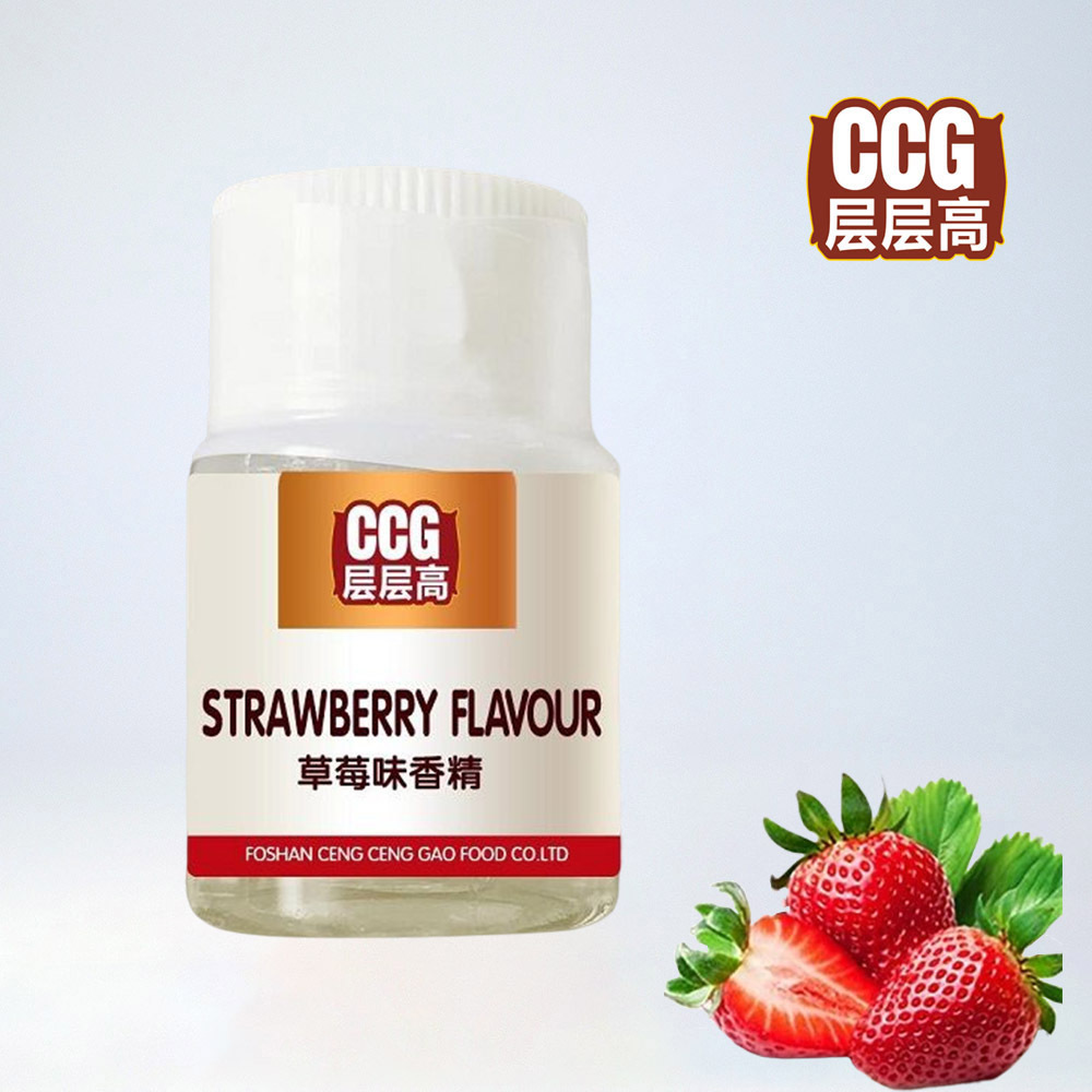 Premium Quality Strawberry Flavor Concentrate Liquid Use In Bakery And Beverage Manufacturer