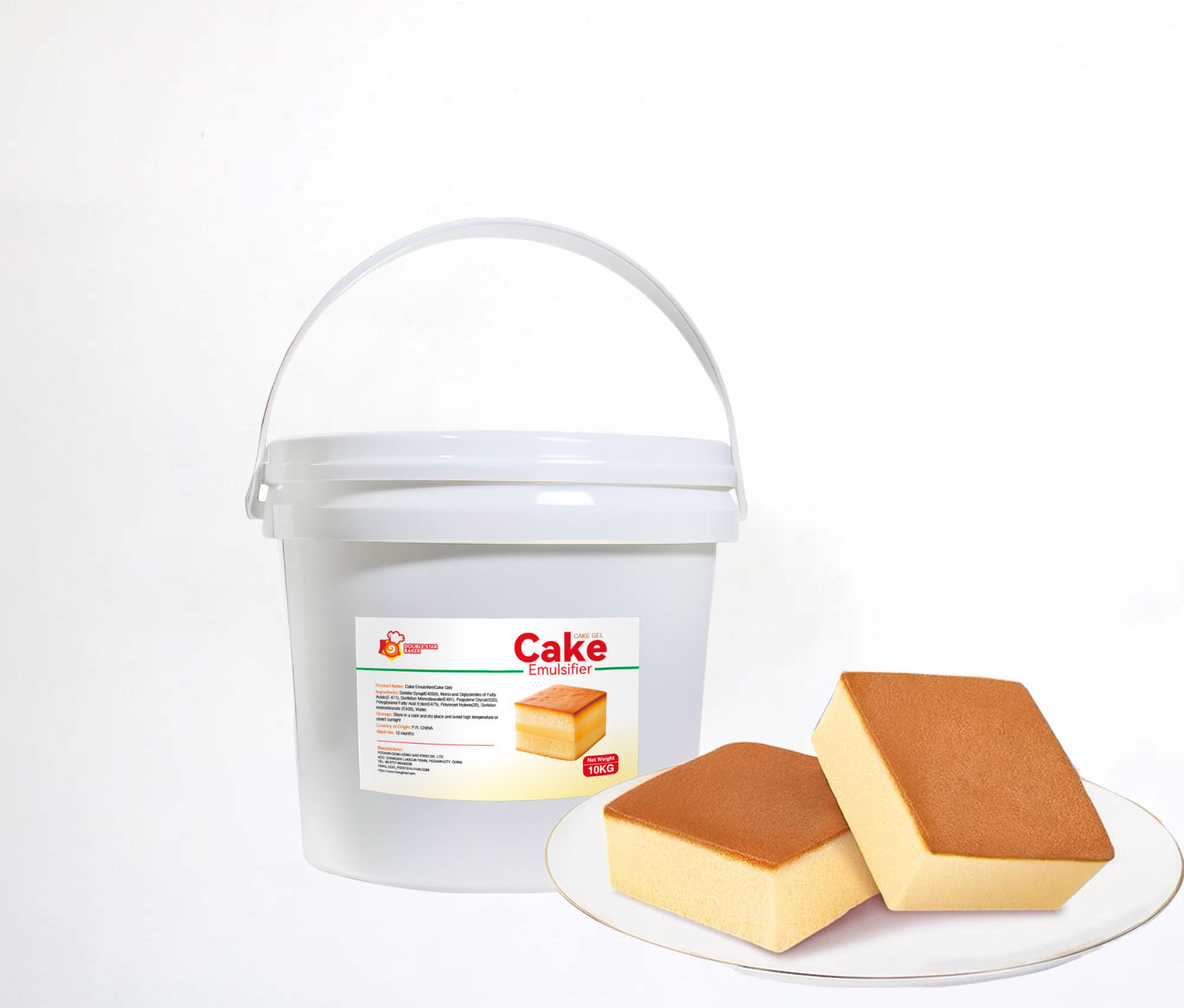 10kg SP Cake Gel Emulsifier for Chiffon and Sponge Cake cake Oil Enlarge Volume