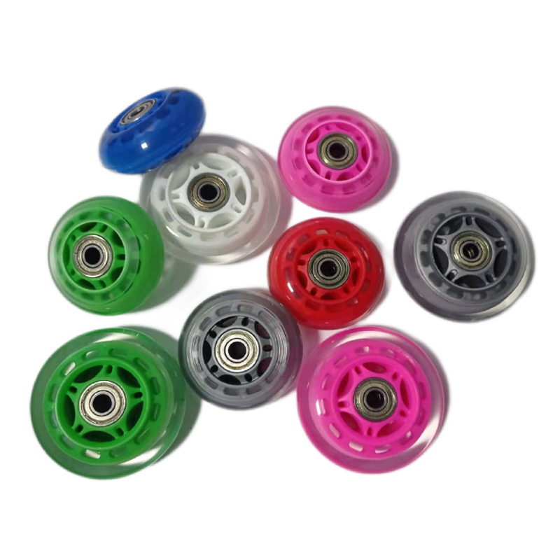 3 inch PU Quite Mute No Noise Markless Single Wheels Apply To Medium Duty Swivel Casters