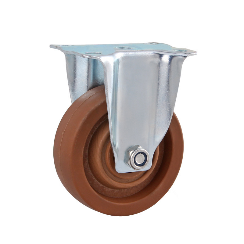 300 degrees oven bakery Nylon and fiberglass 4 Inch Hand Trolley Casters High Temperature Caster Wheels