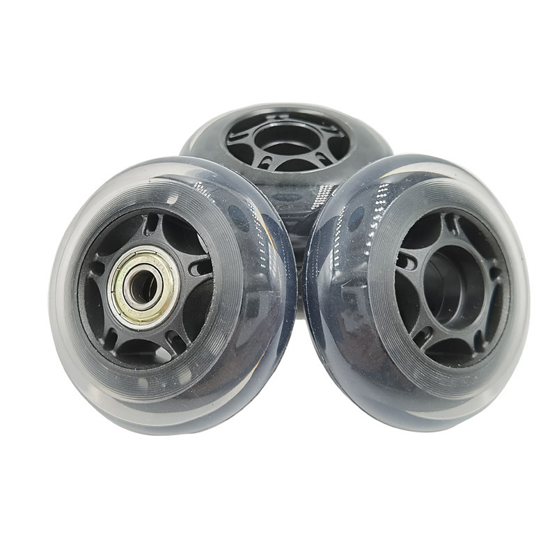 3 inch PU Quite Mute No Noise Markless Single Wheels Apply To Medium Duty Swivel Casters