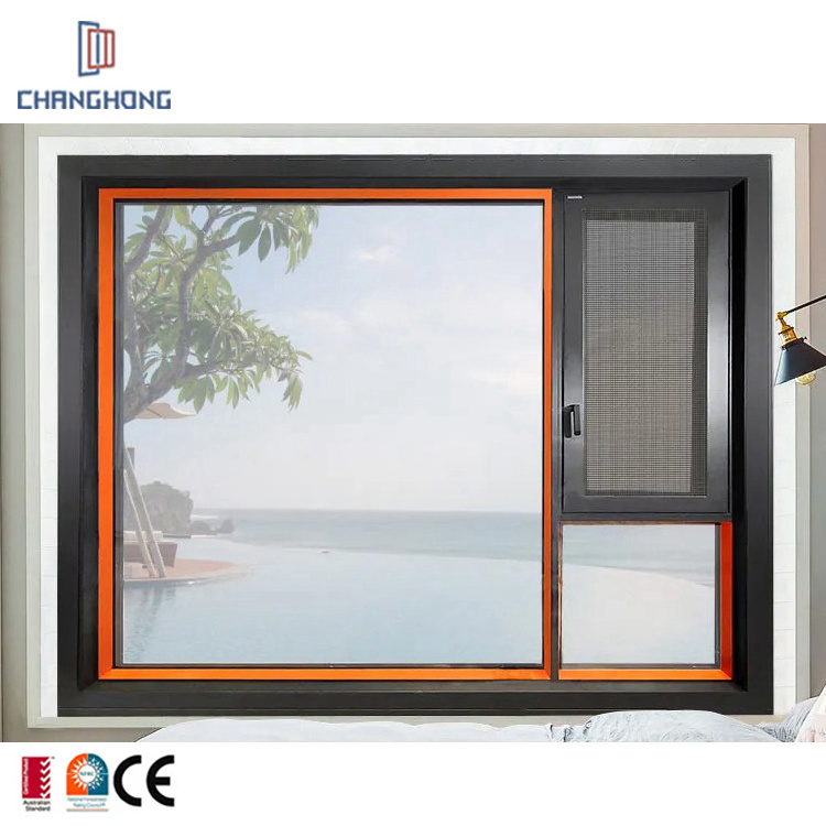 Modern Latest Sound Insulation Fixed Tempered Glass Window Design