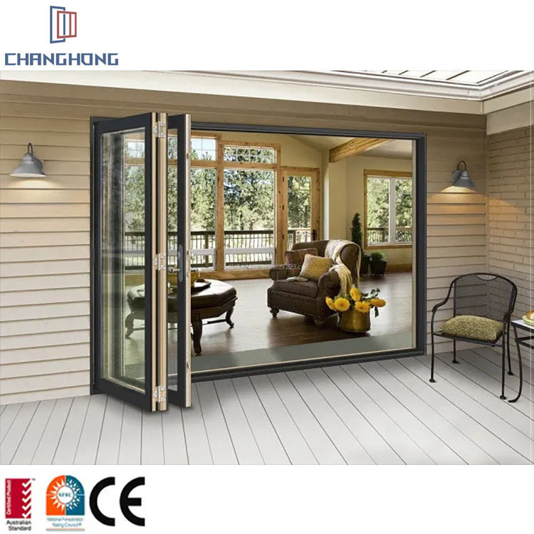 Aluminum Hinged Patio Doors European Standard Double Panels Swing Style Door Modern French Glass Casement Entry Doors