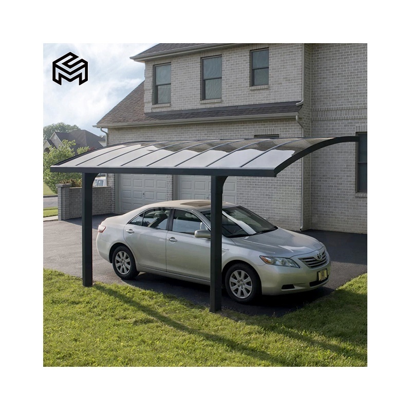 Park Outdoor Parking Flat Roof Car Port Aluminium Carport Canopy