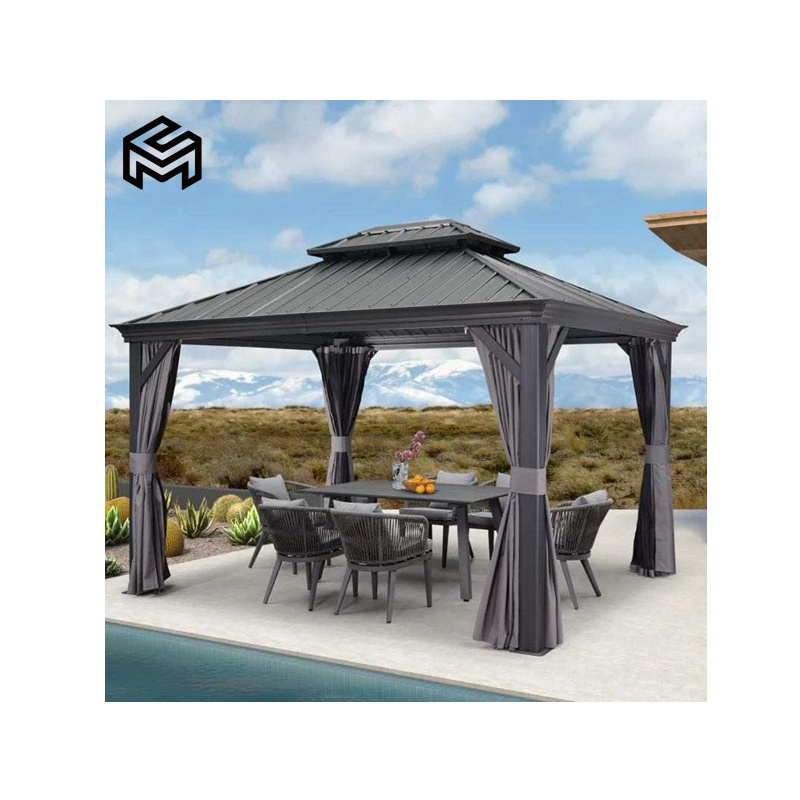 CHARMING Garden Galvanised Gazebo Manufacturer 12 X 12 Heavy Duty Pergolas And Gazebos Outdoor