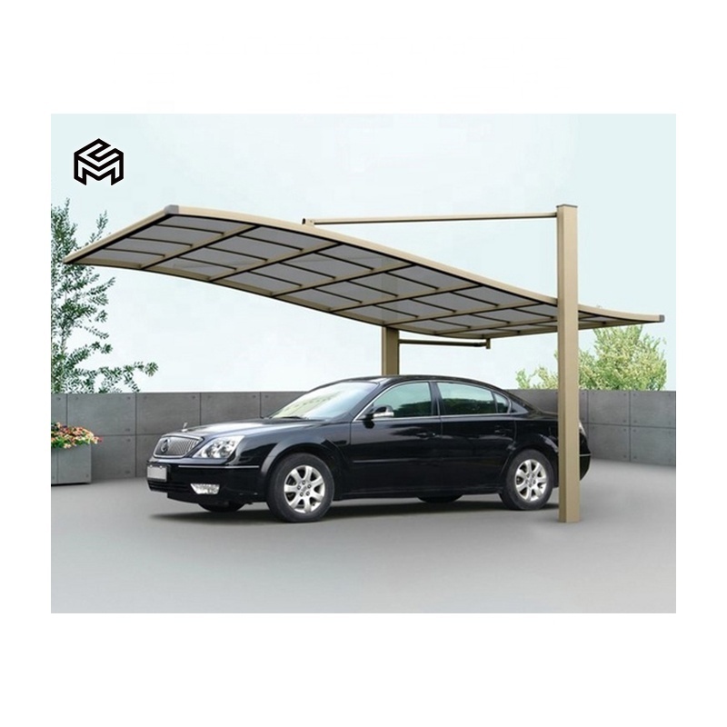 Outdoor Garage Rain Shed Car Parking Aluminium Cantilever Carport