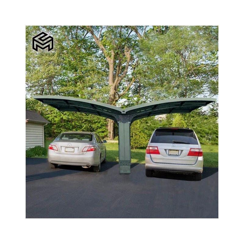 Park Outdoor Parking Flat Roof Car Port Aluminium Carport Canopy