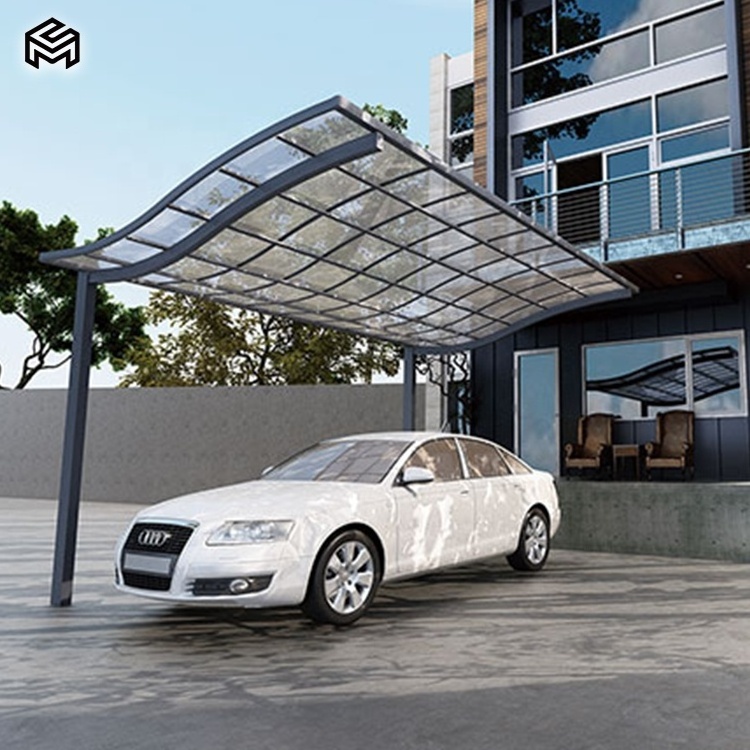 CHARMING Modern Customised Side Aluminium Carport Sun Shade Auto Car Shelter