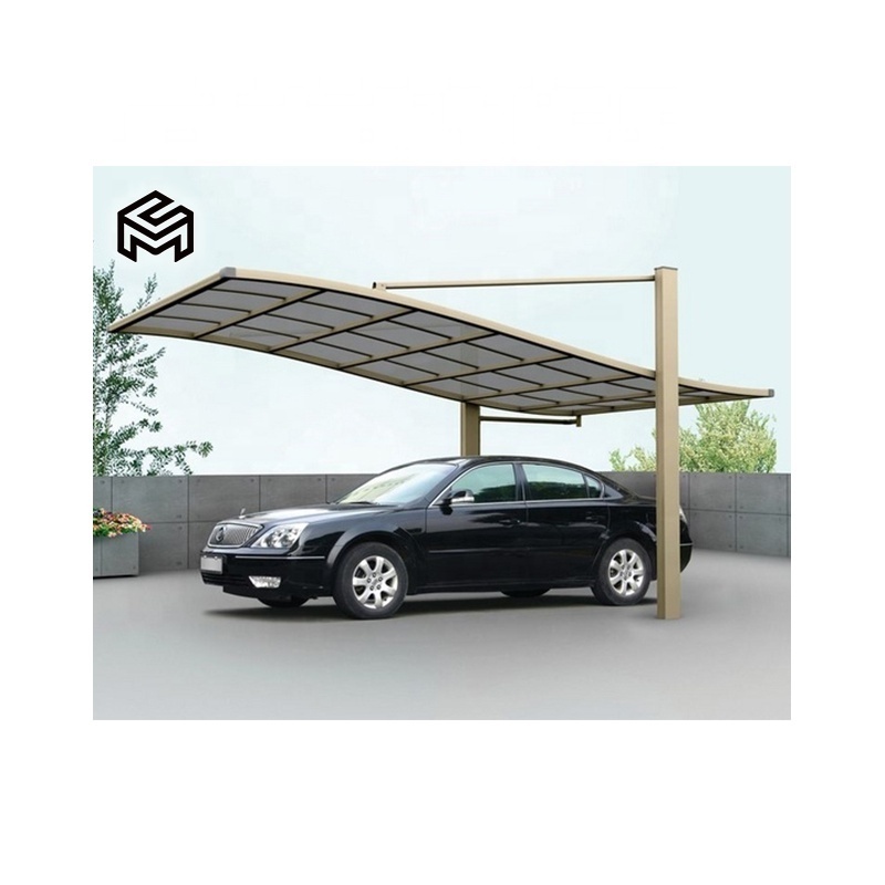 Outdoor Garage Rain Shed Car Parking Aluminium Cantilever Carport