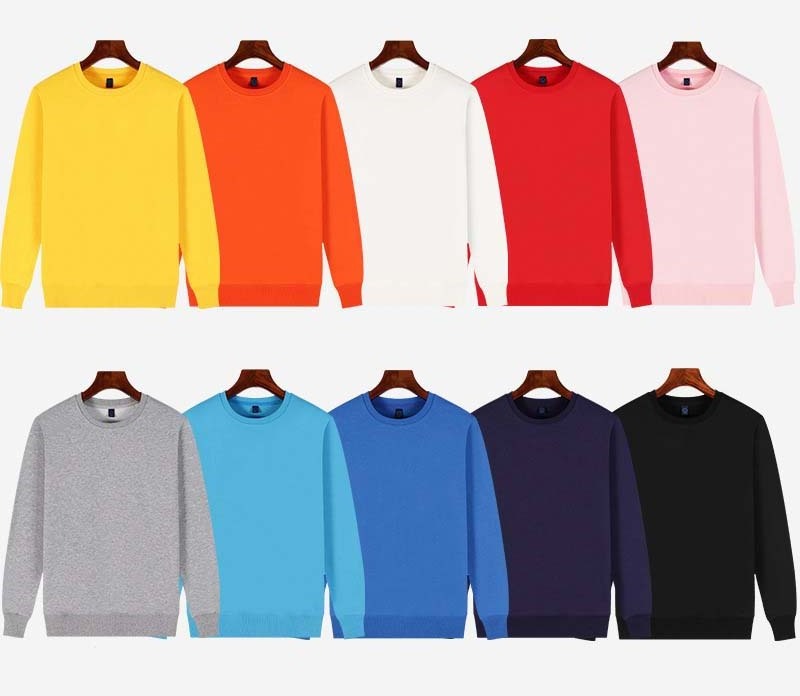 100 Cotton Sweatshirts Wholesale Plain Hoodies No String Private Label Hoodies