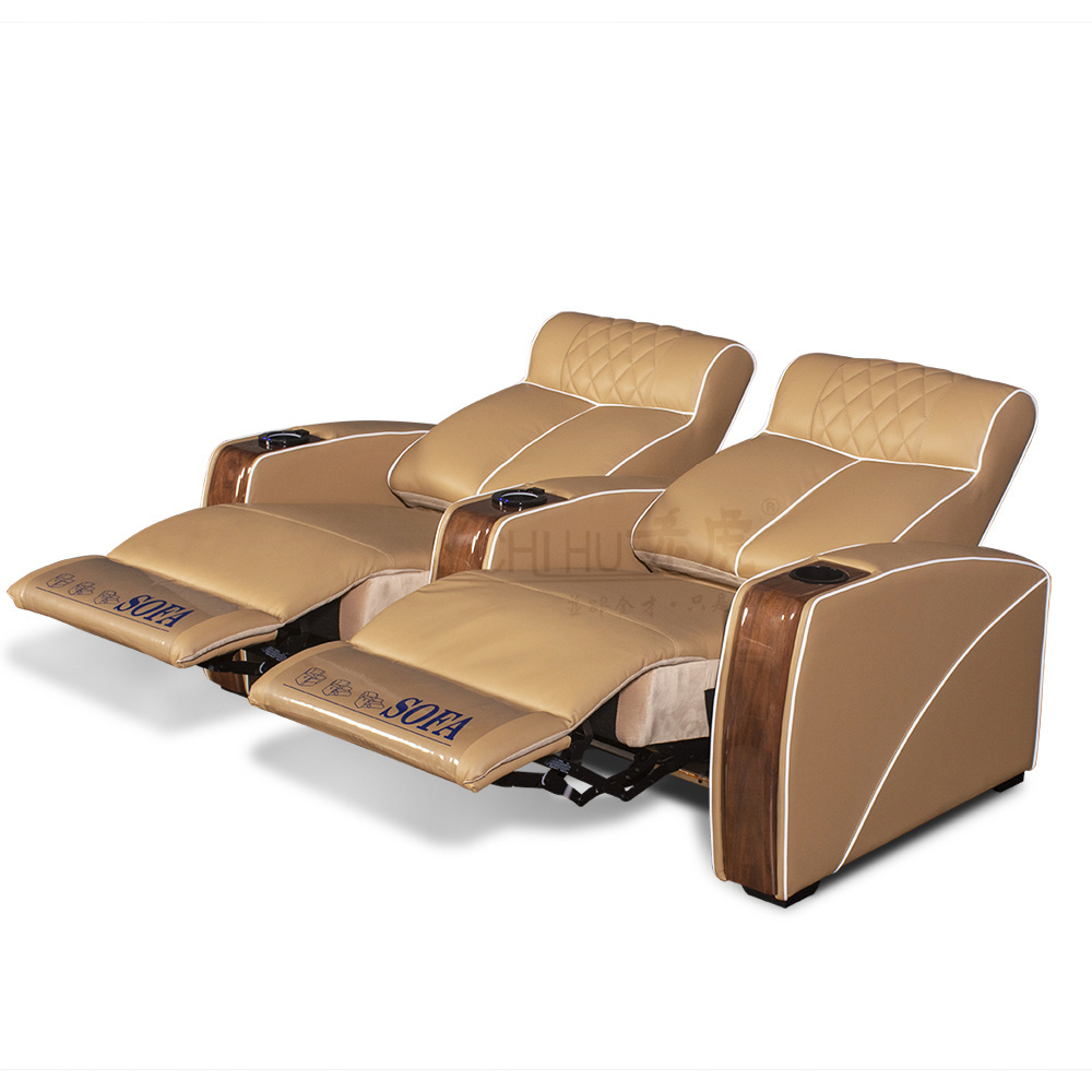 2 Seater Reclining home cinema seat chair electric sofa furniture home theater seating lazy boy chair recliner