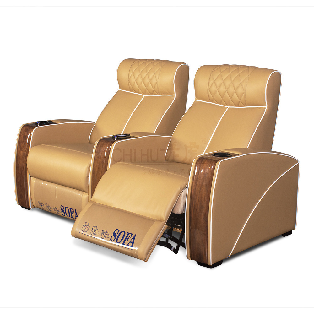 2 Seater Reclining home cinema seat chair electric sofa furniture home theater seating lazy boy chair recliner